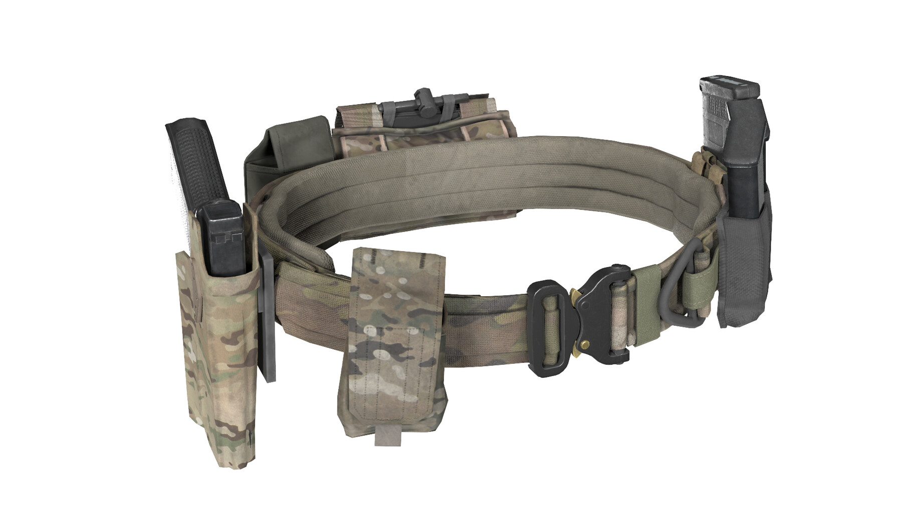 ArtStation - MILITARY Game Ready TYR Gunfighter Belt | Game Assets