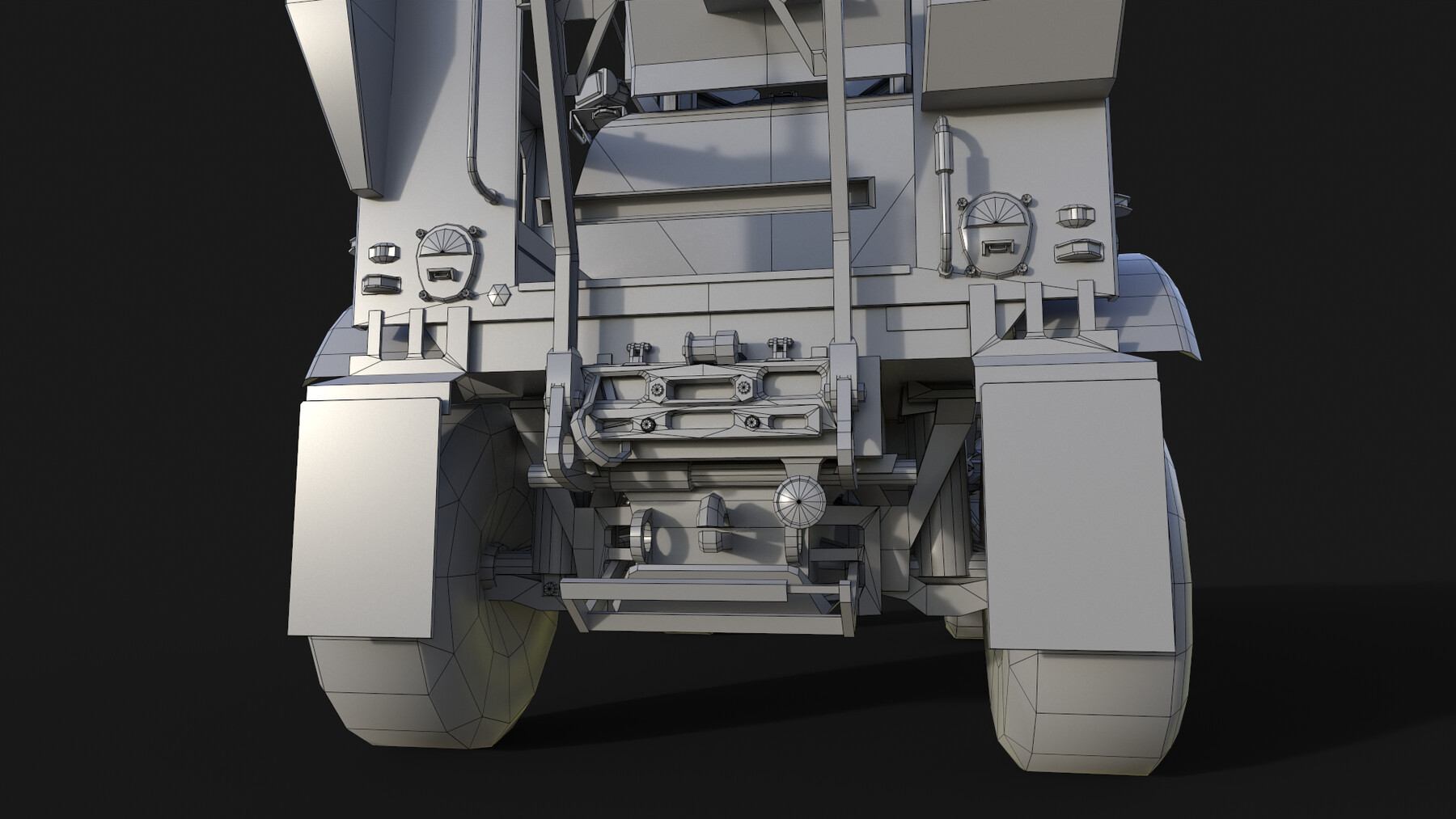 ArtStation - Military Car Ultra Low Poly | Game Assets