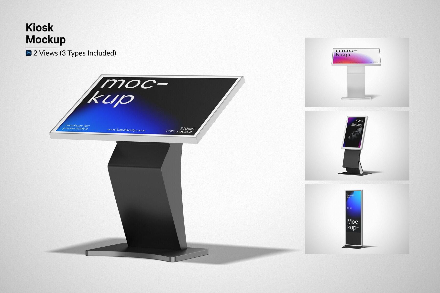 Mockupdaddy - Kiosk Mockup