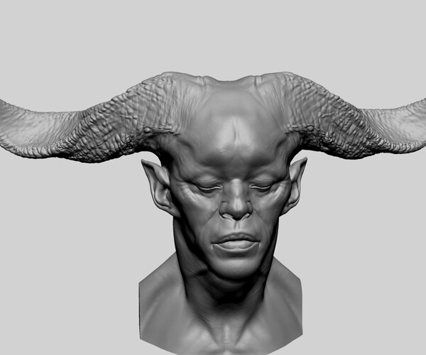 ArtStation - Creature Head Printable C | Resources