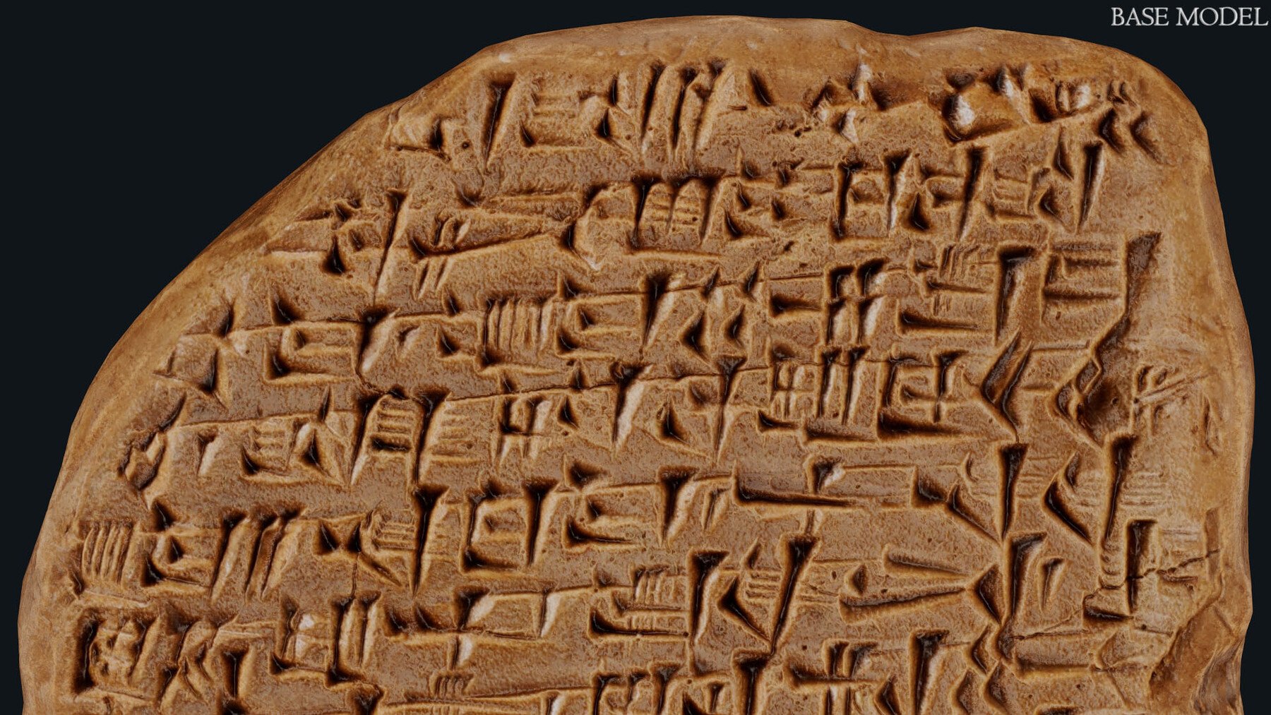 Artstation - Assyrian Tablet 