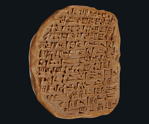 ArtStation - Assyrian Tablet | Game Assets