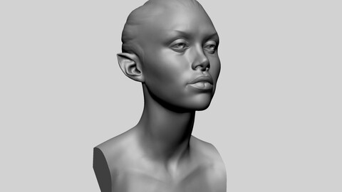 Fantasy Female Bust B