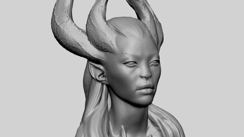 Fantasy Female Bust C