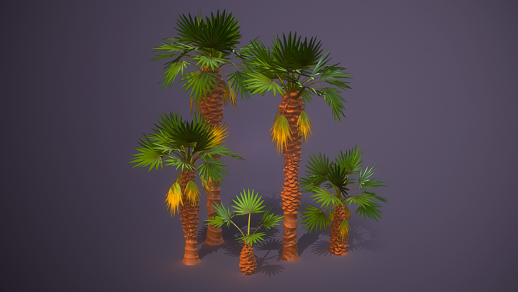 Artstation - Stylized Jungle Plants 