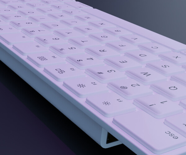 ArtStation - Apple Keyboard | Game Assets