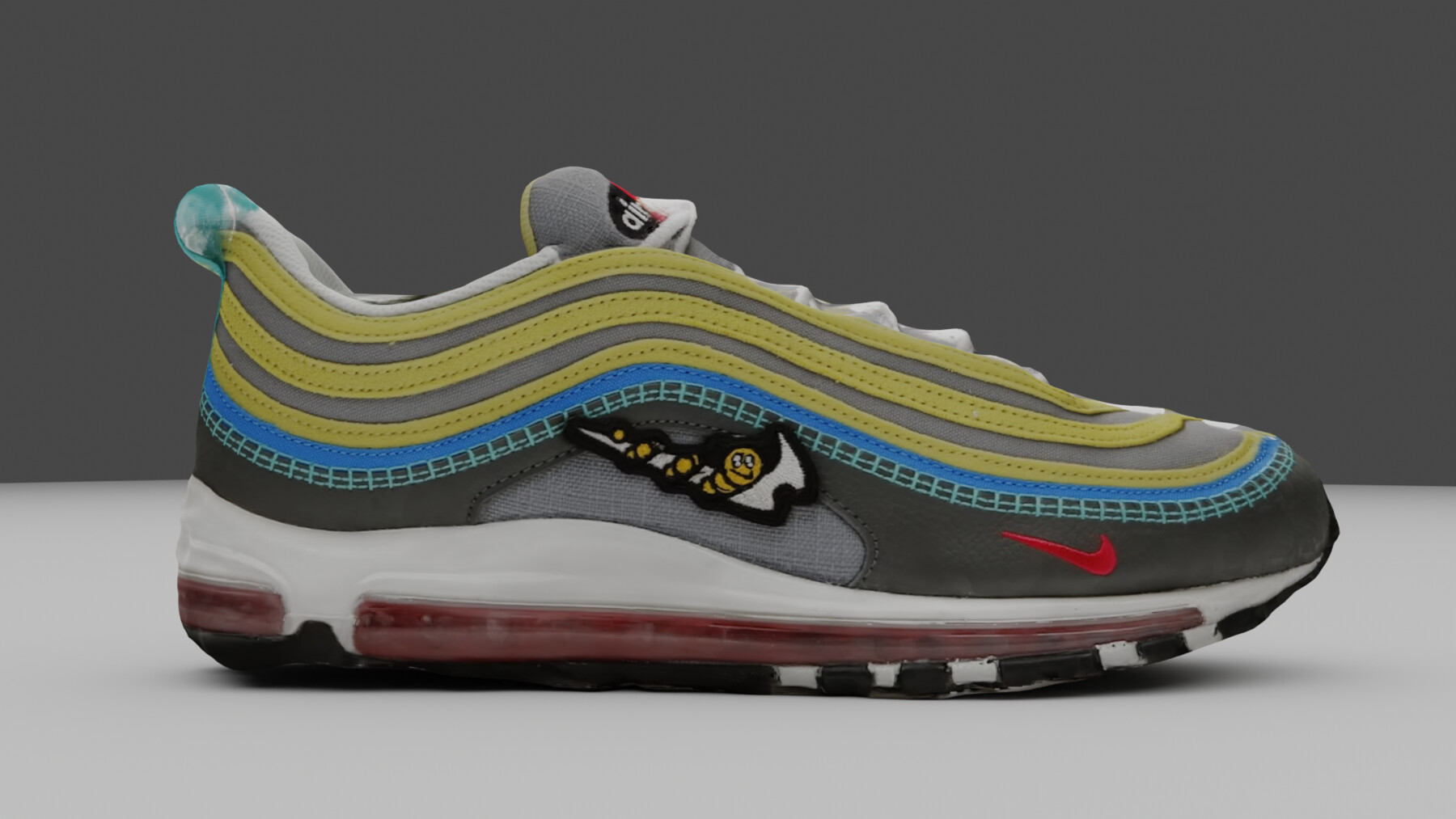 ArtStation - Nike Air Max 97 Air Sprung Iron Grey | Game Assets