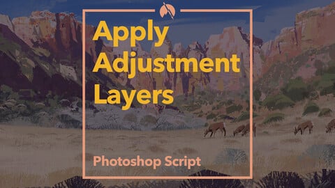 Apply Adjustment Layers Script for Photoshop