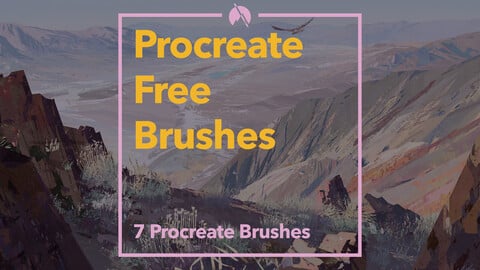 Free Brush Pack: 7 Custom Brushes for Procreate