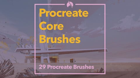 Core Brush Pack: 29 Custom Brushes for Procreate