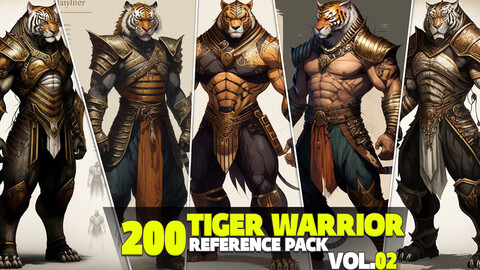 200 Tiger Warrior-Concept Reference Pack Vol.02