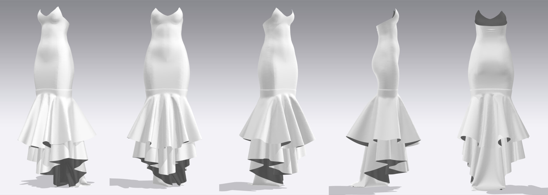 ArtStation - Dress Outfits MD CLO 3D ZPRJ , ZPAC project files 3D model ...