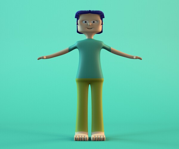 ArtStation - CHARACTER MODEL | Resources