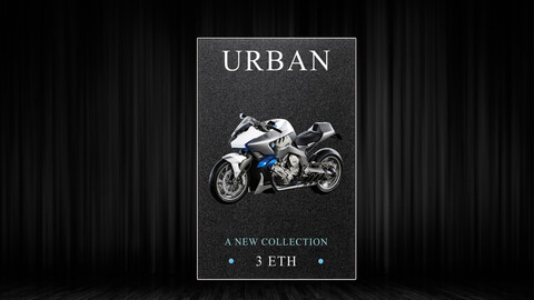 NFT card PSD Template