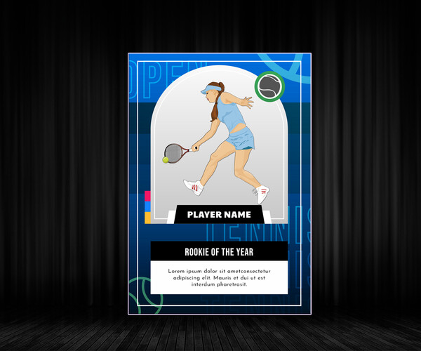 ArtStation Trading card template V2 Artworks