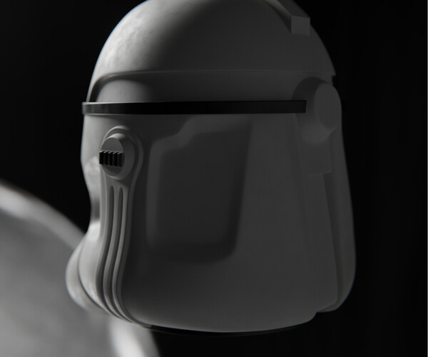 ArtStation - Clone Trooper helmet | Resources