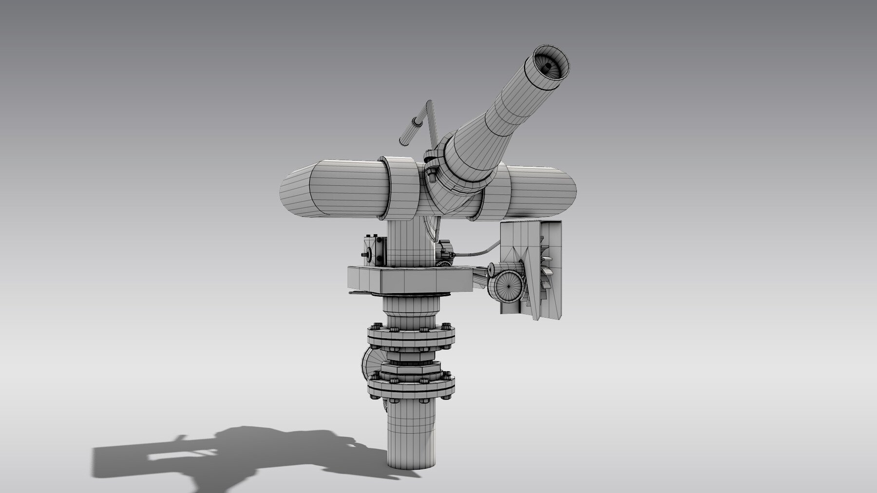 ArtStation - Oscillating Fire Monitor | Resources