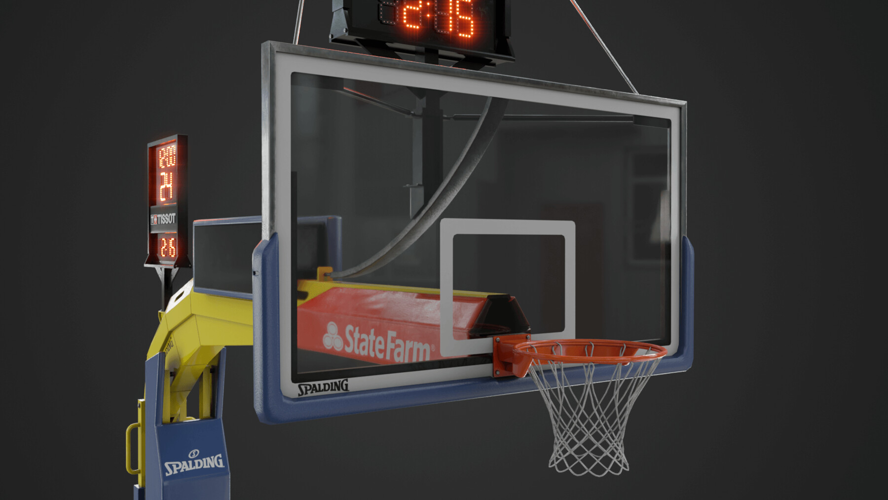 NBA Basketball Hoop | 3D model