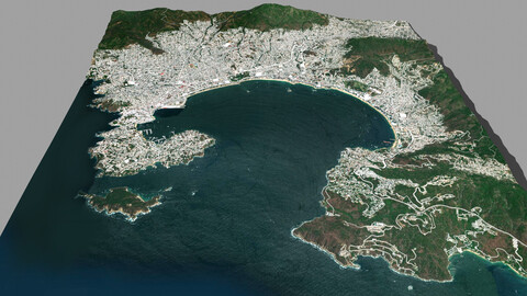 Cityscape Acapulco Mexico