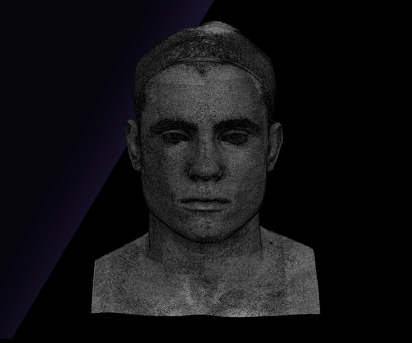 ArtStation Raw Head Scan Gilbert Resources