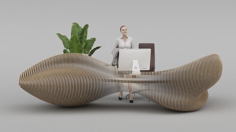 Reception Desk - 070