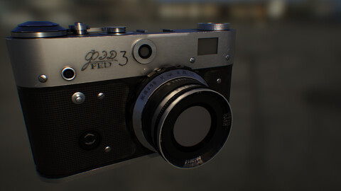 Camera FED 3 3D