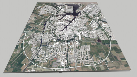 Cityscape Emden Germany