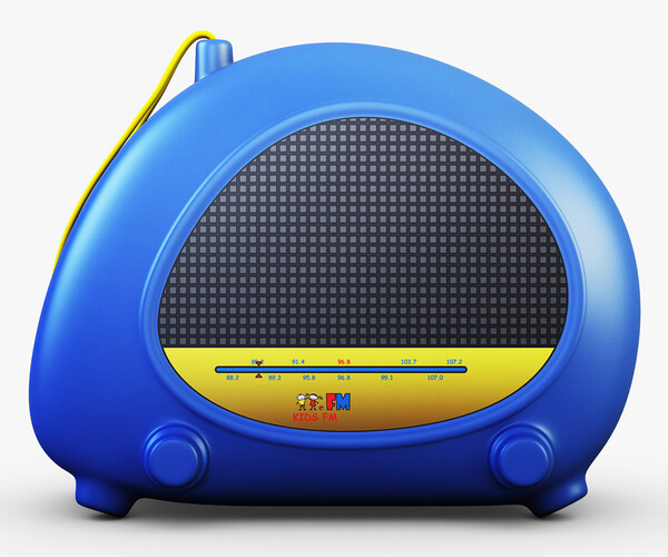 ArtStation - Kids Radio Toy | Resources
