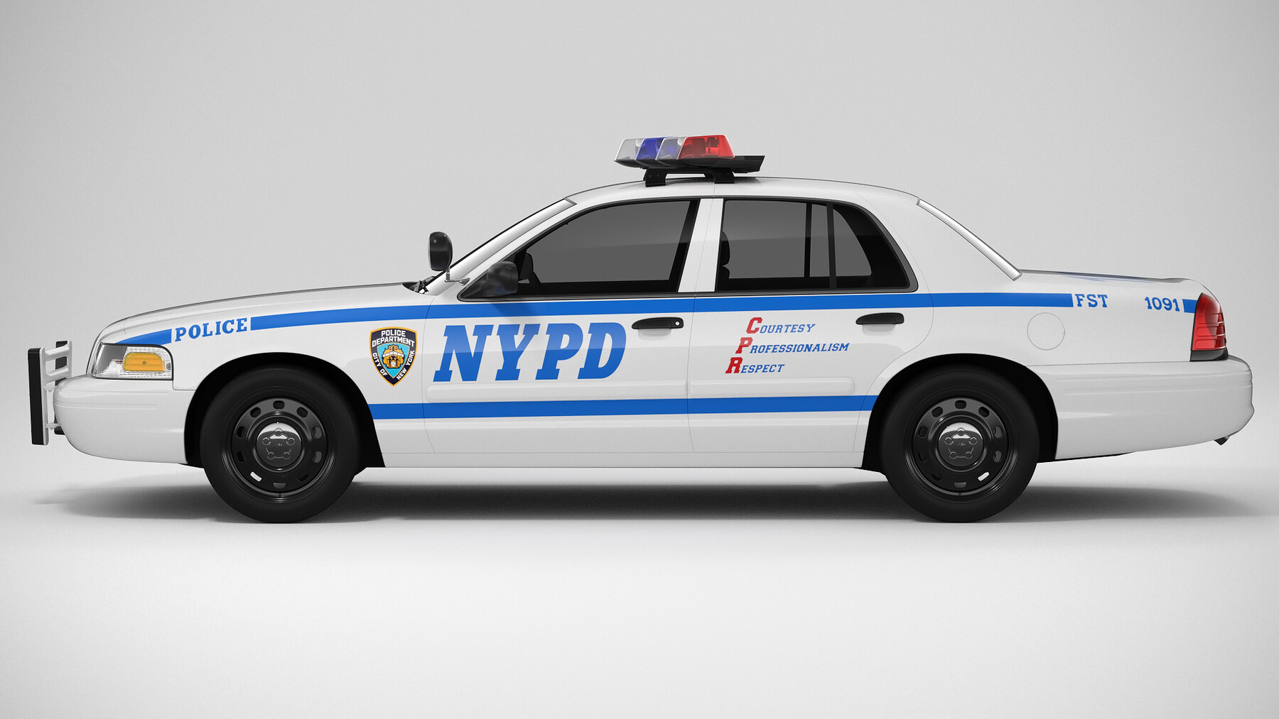 ArtStation Ford Crown Victoria NYPD Resources