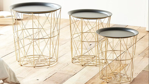 Gold wire storage table