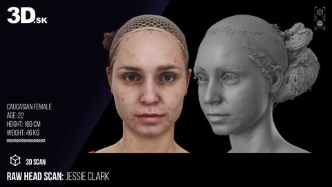 Raw Head Scan | Jessie Clark