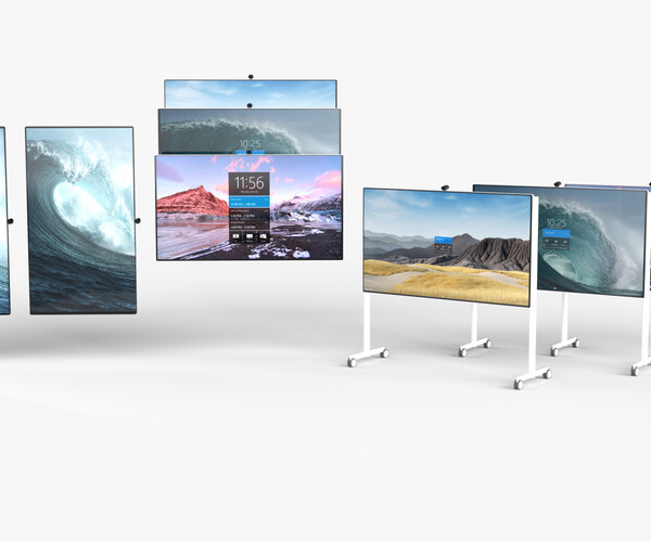 ArtStation - Microsoft Surface Hub 2S 85 inch and 50 inch | Game Assets