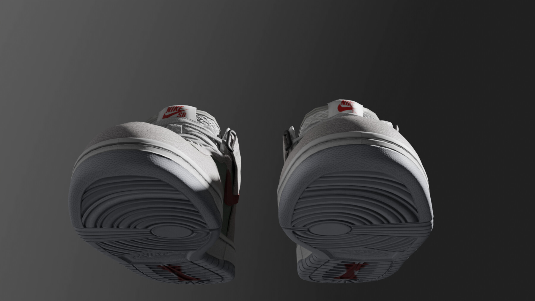 ArtStation - Nike Dunk Mid Pro SB SK8 Shoes 3D model | Game Assets
