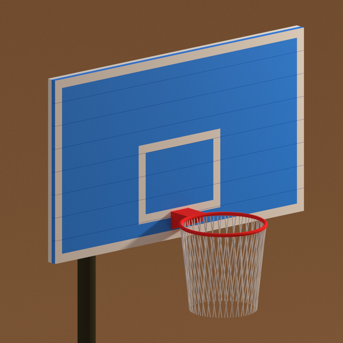 ArtStation Street Outdoor Basketball Hoop 3d model Resources