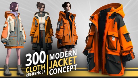 300 Modern Jacket Concept - Character references