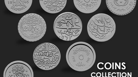Coins Collection IMM Brush Pack (10 in One)