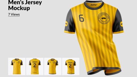 Men's Jersey Mockup