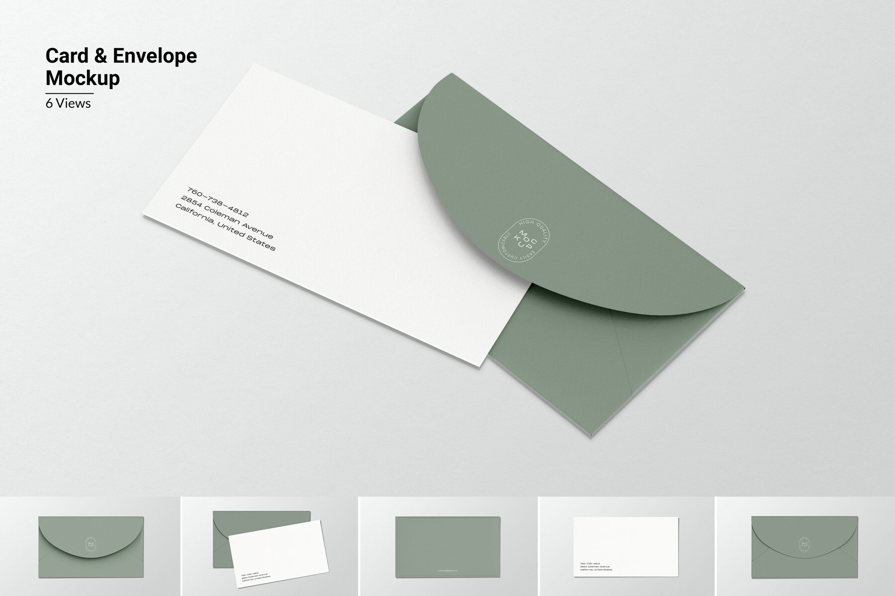 ArtStation - Envelope & Greeting Card Mockup | Artworks