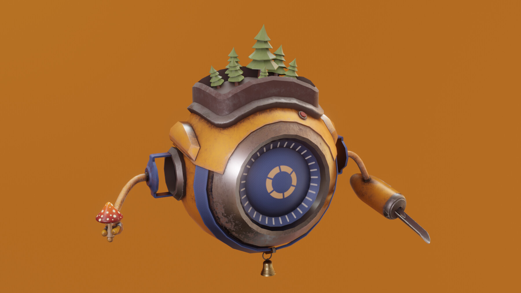 ArtStation - Farmer Robot | Game Assets