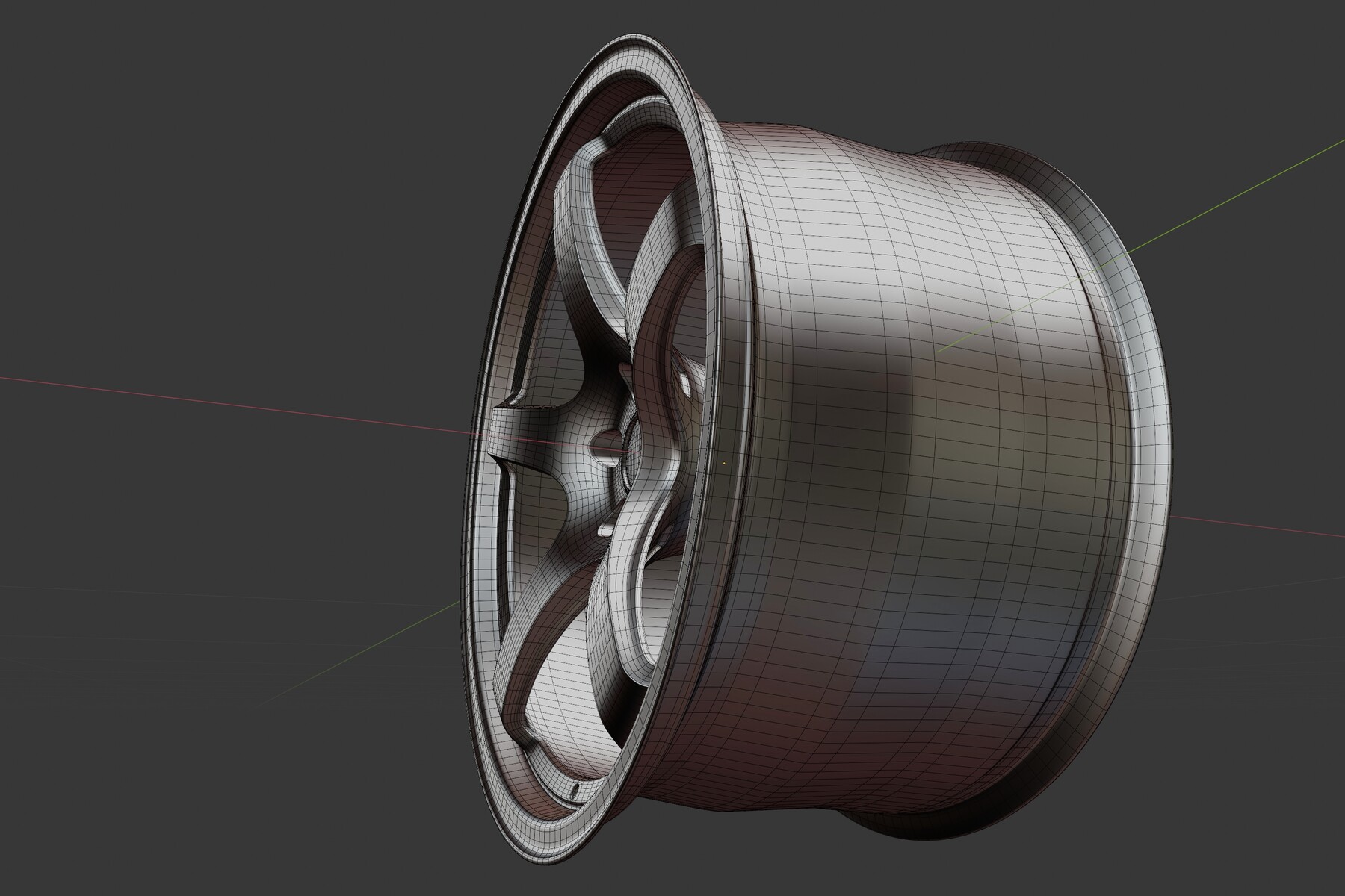 ArtStation - gramLIGHTS 57CR Car wheel FREE 3D model | Resources