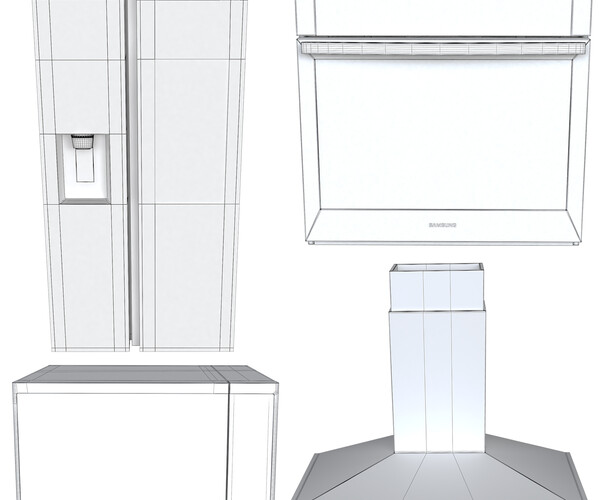 ArtStation Samsung Appliances collection Resources