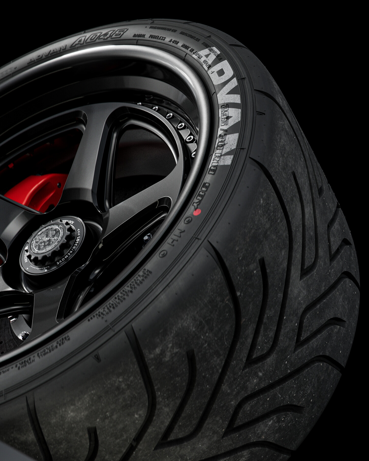 Yokohama Advan A005 Slick Tyres - Soft