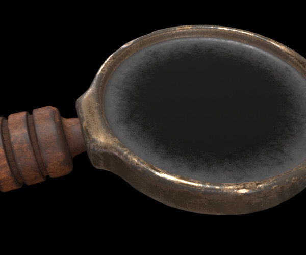 ArtStation Old Magnifying Glass Game Assets