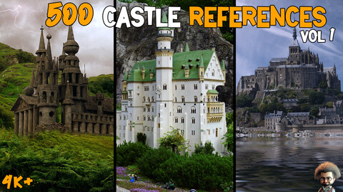 500 Castle Reference Pack - Vol 1