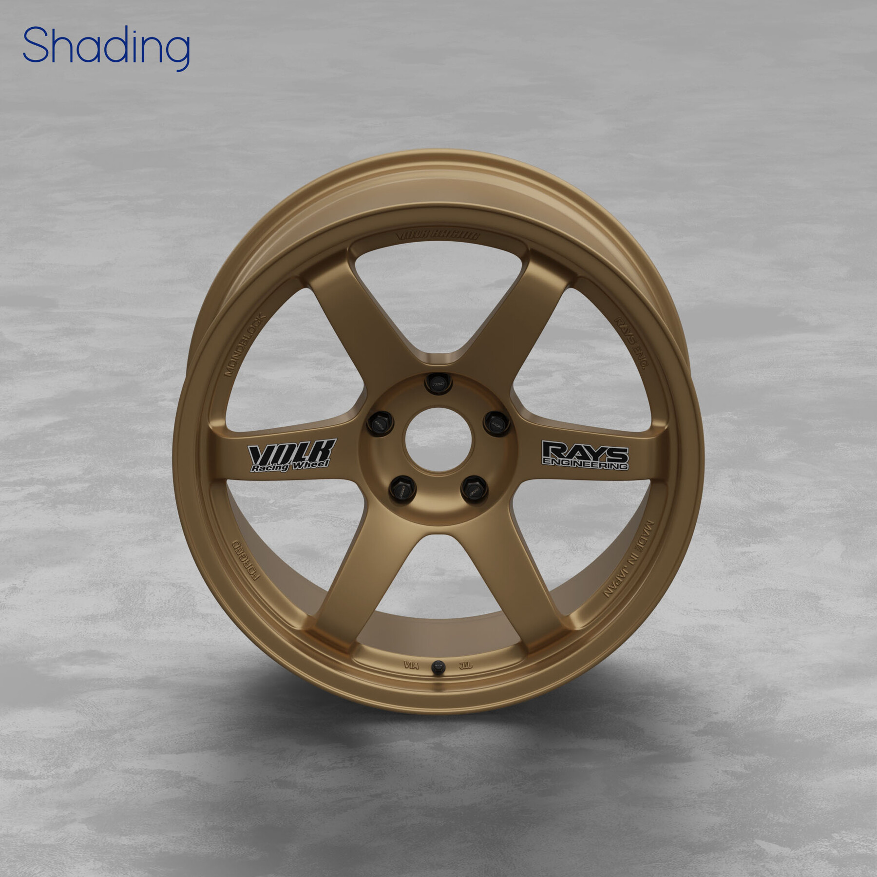 ArtStation - RAYS Volk Racing TE37 Rim/Wheel 3D Model | Resources