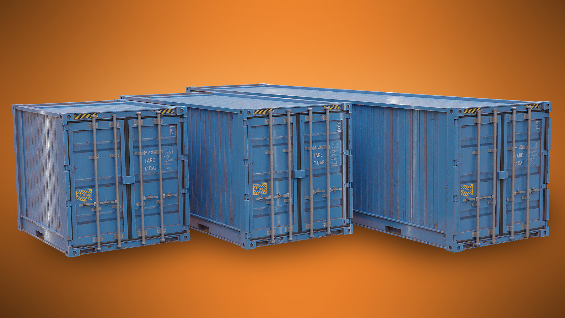 ArtStation - Shipping Containers | Game Assets