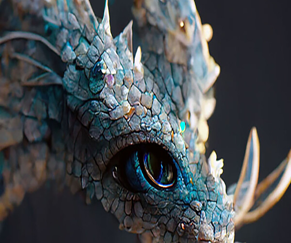 ArtStation - diamond dragon | Artworks