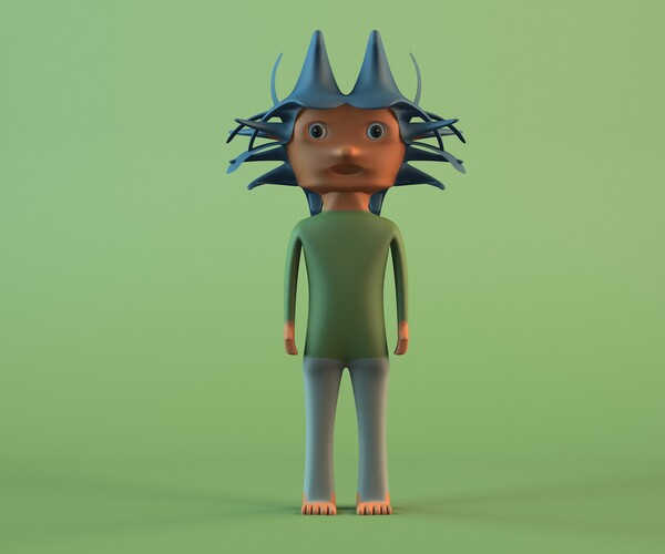 ArtStation - CHARACTER MODEL | Resources