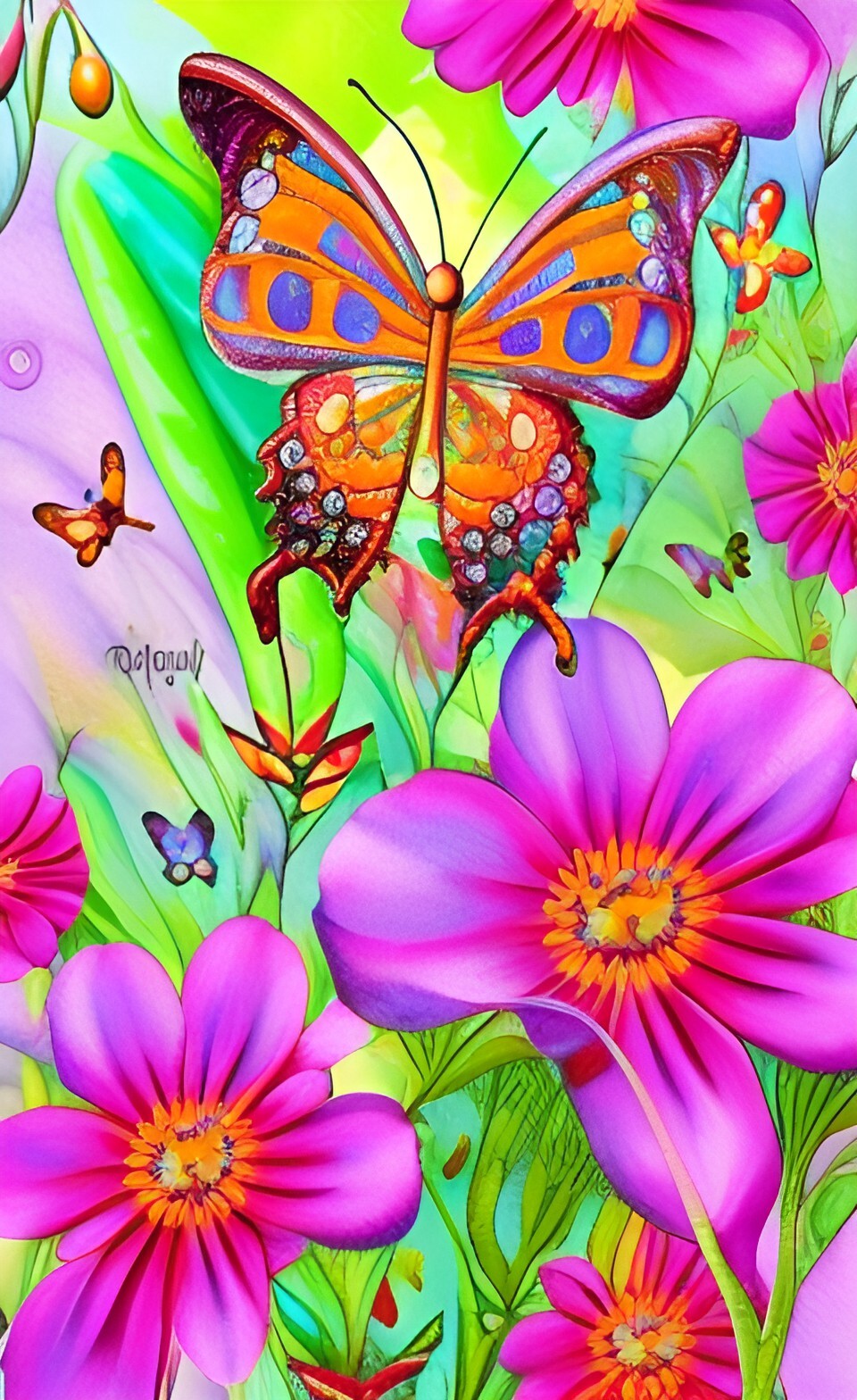 ArtStation - butterfly 8300 jpg pack wombo art | Artworks