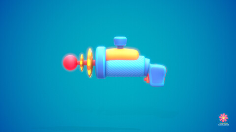 Stylized Laser Gun